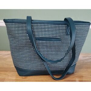 Thirty-One LITTLE DREAMER Purse Dotty Weave Thirty One